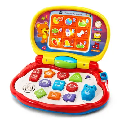 VTech Brilliant Baby Laptop Frustration Free Packaging Red