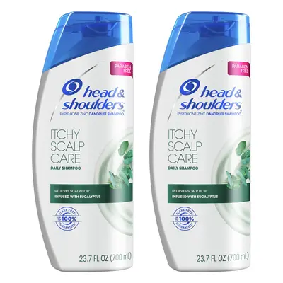 Head & Shoulders Itchy Scalp Care Anti-Dandruff Shampoo, Infused with Eucalyptus, 23.7 Fl Oz, Tw