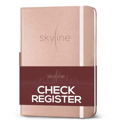 Skyline Check Register - Accounting Ledger Log Book for Income & Expen