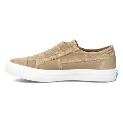 Blowfish Womens Marley Sneaker creamcoffee color Washed canvas M