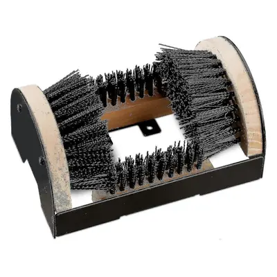 Black/plain Shoe Brush, All Around, Boot Scraper, for Outdoors, Sturdy Bristles, Floor Attachmen