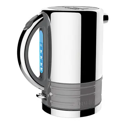 Dualit Architect Grey and Metallic Silver Kettle