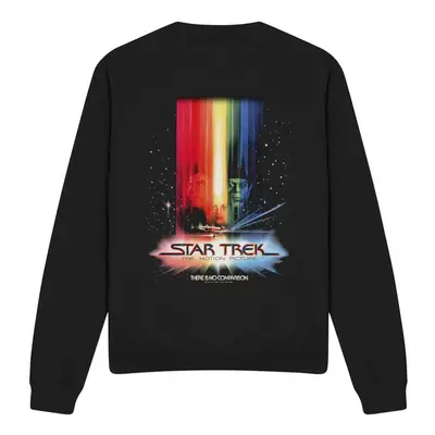 (M, Black) Star Trek Unisex Adult Motion Picture Poster Sweatshirt