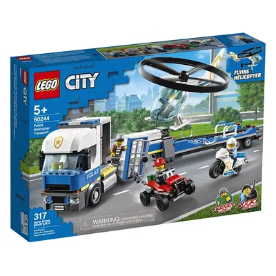 LEGO City Police Helicopter Chase Police Toy Cool Building Set