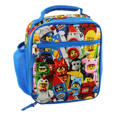 Lego Minifigures Boys Girls Soft Insulated School Lunch Box One Size Lego Minifigures