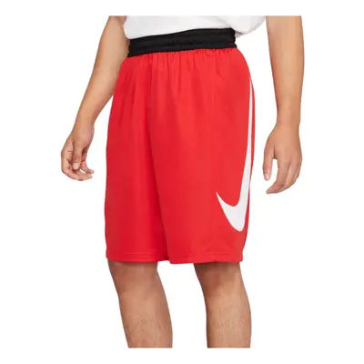 Nike Men's HBR Loose Fit Basketball Shorts (Red Medium)