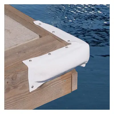 Taylor Made Products CB4.20 Perimeter Dock and Post Corner Bumper (Corner 4"" x 12""L) White