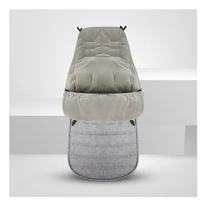 (gray) Baby Stroller Sleeping Bag Newborn Windproof Cushion Footmuff Pram Sleepsacks Infant Wint