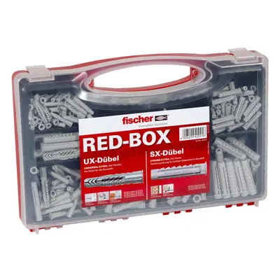 Fischer SX & UX R Wall Plugs Assortment RED-BOX Pack of PCS