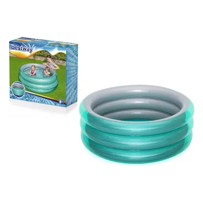 Colorful 3-Ring Inflatable Kids Pool - 150cm x 53cm