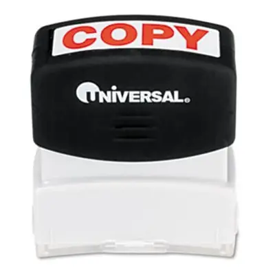 Universal Message Stamp- COPY- Pre-Inked-Re-Inkable- Red