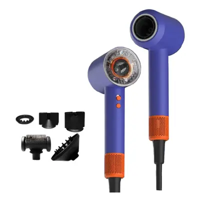 (Deep blue purple) ï¼Dyson styleï¼ hair dryer Intelligent temperature control high speed power