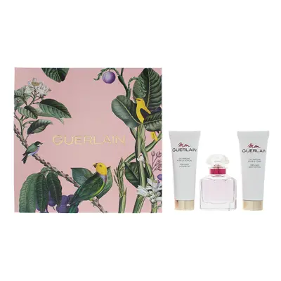 Guerlain Piece Gift Set: Mon Guerlain Bloom Of Rose Eau De Toilette 50ml - Mon Guerlain Body Cre