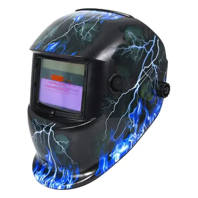 (LIGHTENING) ZORAX WH86 Auto Darkening Solar Power Welding Helmet Welder Mask Grinding