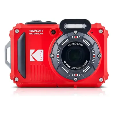 KODAK PIXPRO WPZ2 Rugged Waterproof Digital Camera 16MP 4X Optical Zoom 2.7"" LCD Full HD Video 