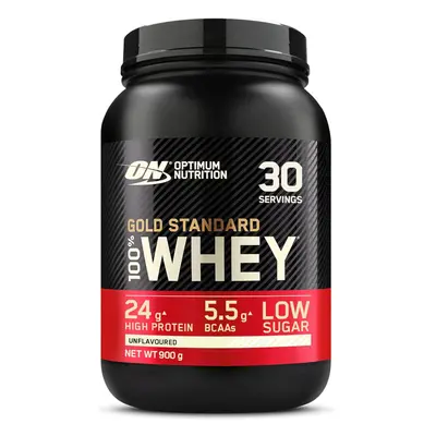 (Unflavoured) Optimum Nutrition Gold Standard 100% Whey Muscle Building and Recovery Protein Pow