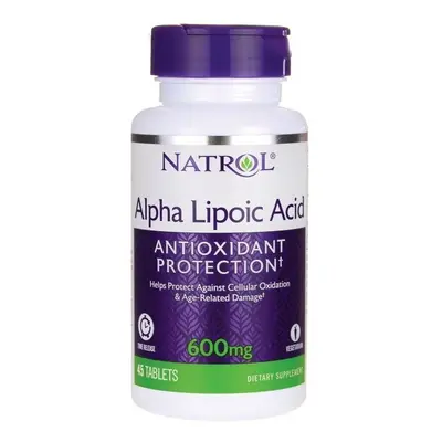 Natrol Alpha Lipoic Acid Time Release, 600mg - tabs