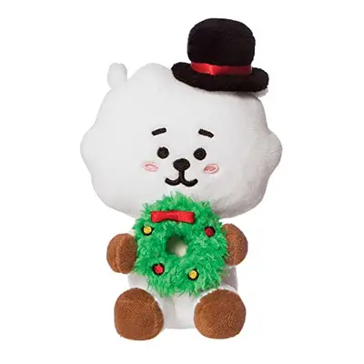 Aurora, 61490, BT21 Official Merchandise RJ Winter, Soft Toy, White & Green