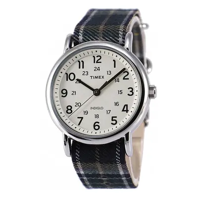 Timex Weekender 38mm Plaid Fabric Strap Watch - TW2R51400