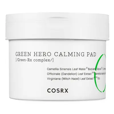 COSRX Green Tea Cleansing Pad Relief Redness Face Toner for Sensitiv