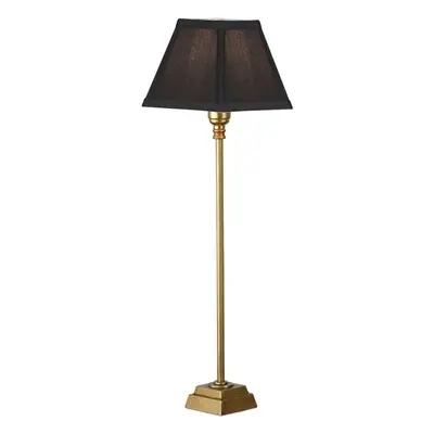 Luxury Traditional Table Lamp Light Solid Brass Square BASE 425mm Tall Holder