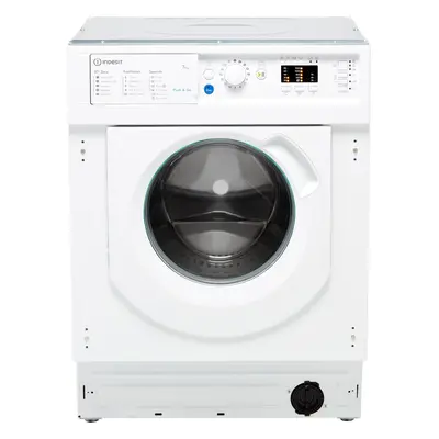 Indesit BIWMIL71252UKN Integrated 7kg Washing Machine with rpm - White - E Rated