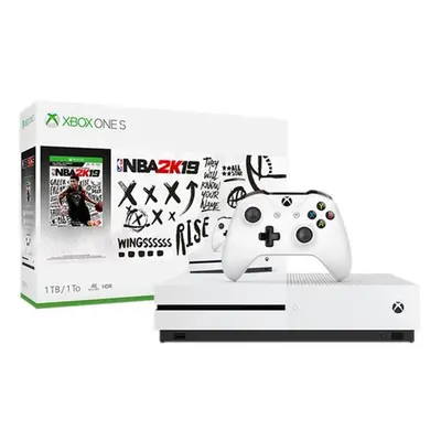 Microsoft Xbox Xbox One 1TB M1681 NBA 2K19 Bundle