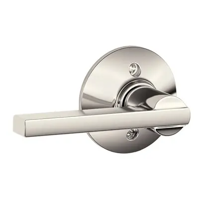 SCHLAGE Lever Non-Turning Lock Polished Nickel F170 LAT