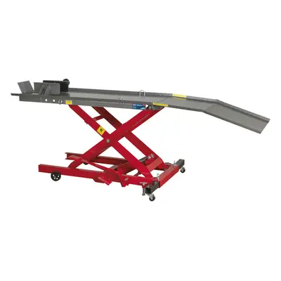 Heavy Duty Hydraulic Motorcycle Lift - 365kg Capacity - Locking Heights