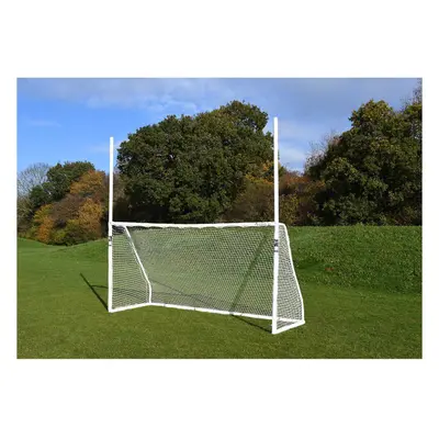 12 x Feet GAA Match Approved Goal Posts & Net - All Weather Outdoor Rated