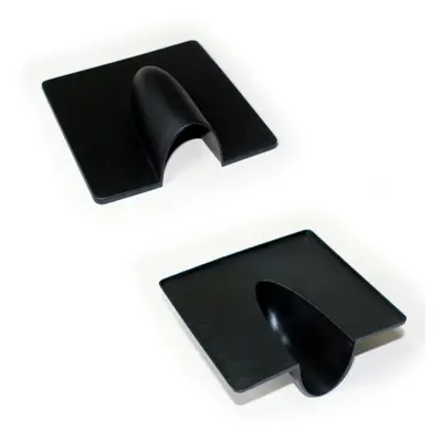 Qty Black Brick Buster Plate Cable Wall Entry Tidy Cover Satellite Coaxial