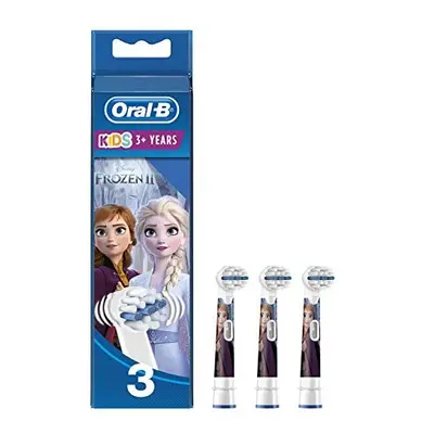 Kids Electric Toothbrush Heads with Disney Frozen Characters Pack of Specially Designed Head for