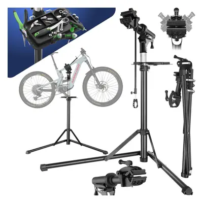 Mountain Bike Folding Repair Stand E-Bikes Maintenance Tools kg Load Capacity