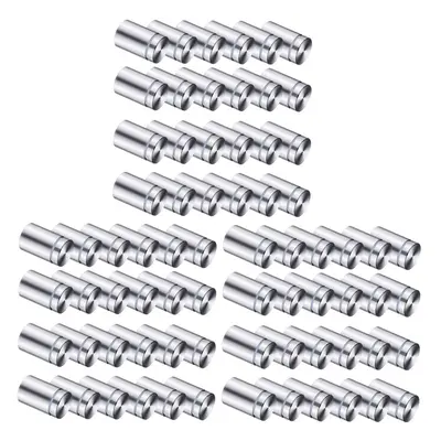 150 Packs Sign Standoff Screws Advertising Screws Stainless Steel Wall Standoff Mounts Glass Acr