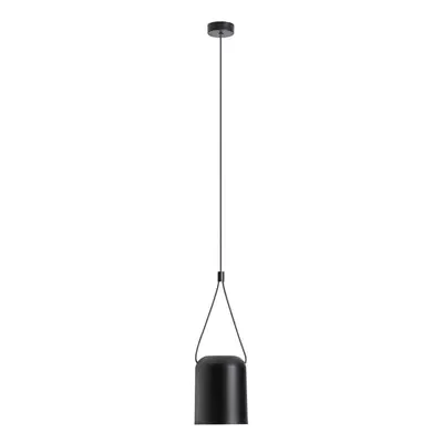 Leds-C4 Attic - Decorative Hanging Ceiling Pendant Matt Black 1x E27 / 250cm