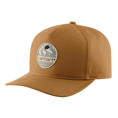 Carhartt Men's Canvas Mountain Patch Cap Brown