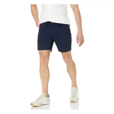 Amazon Essentials Mens Slim-Fit Inseam Stretch 5-Pocket Short Midni