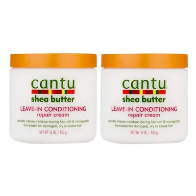 Cantu Shea Butter LeaveIn Conditioning Repair Cream Ounce (Pack of 2)