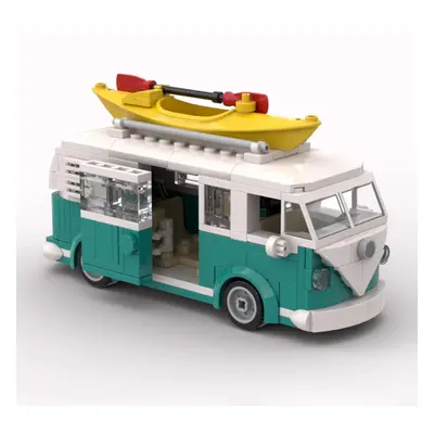 Bricklink Technical Car VW T1 Camper Van+ Free Gift