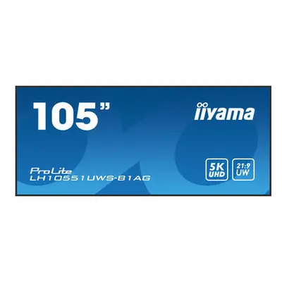 Iiyama LCD-Display ProLite LH10551UWS-B1AG - 265.9 cm (104.7") - x 5K2K WUHD