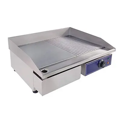 Electric Countertop Griddle, Stainless Steel Electric Griddle, Nonstick Countertop Hot Plate Com