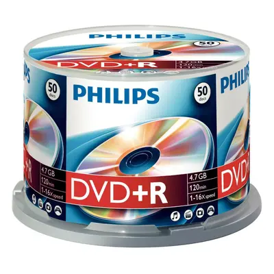 50 x DVD+R 4.7GB/120 min.