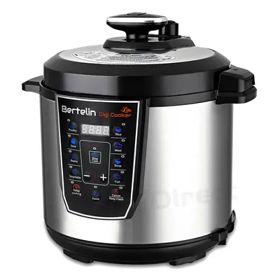 12-in-1 Multi Cooker 6L Pressure Non-Stick Rice Slow Cook KeepWarm Digital 1000W