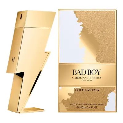 Carolina Herrera Bad Boy Gold Fantasy 100ml EDT Spray