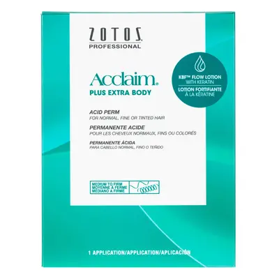 (2 Packs) Zotos Acclaim Plus Extra Body Acid Perm for Normal, Fine or Tinted Hair