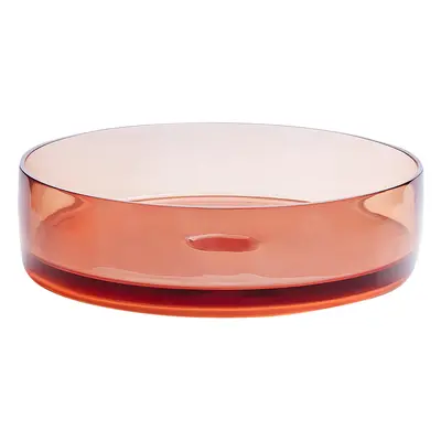 Round Countertop Basin mm Red TOLOSA