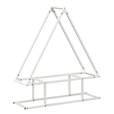 (white, x x cm) vidaXL Firewood Rack Black 50x25x60 cm Cold-rolled steel fireplace log holder