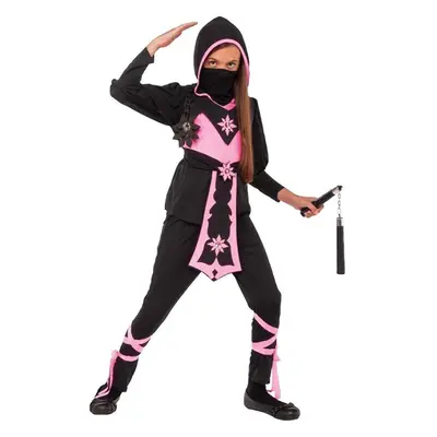 Rubie's Child's Pink Crystal Ninja Costume Medium