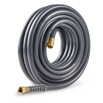 Gilmour Flexogen Super Duty Garden Hose Gray 5/8 inch x feet Gray Green