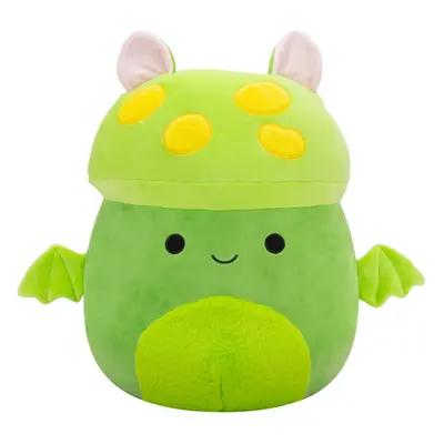 Squishmallows Original 14-Inch Earling Neon Green Mushroom Bat - Official Jazwares Plush (Large)